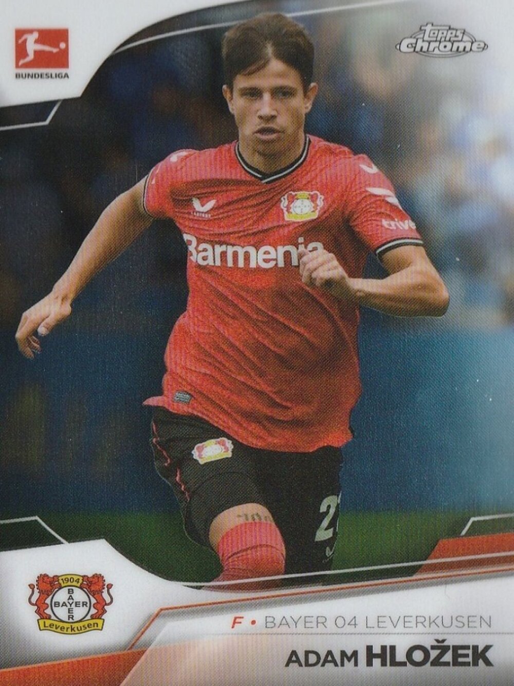 Adam Hlozek - 2023 Topps Chrome MLS Soccer Series Card